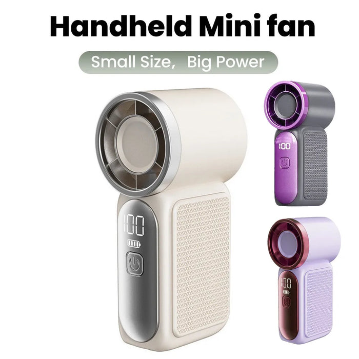 Compact Digital Portable Cooling Mini Fan