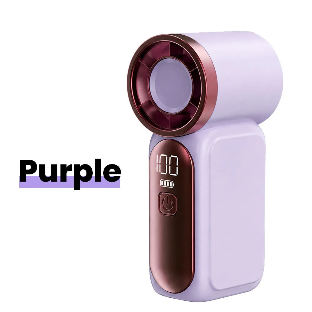 Compact Digital Portable Cooling Mini Fan