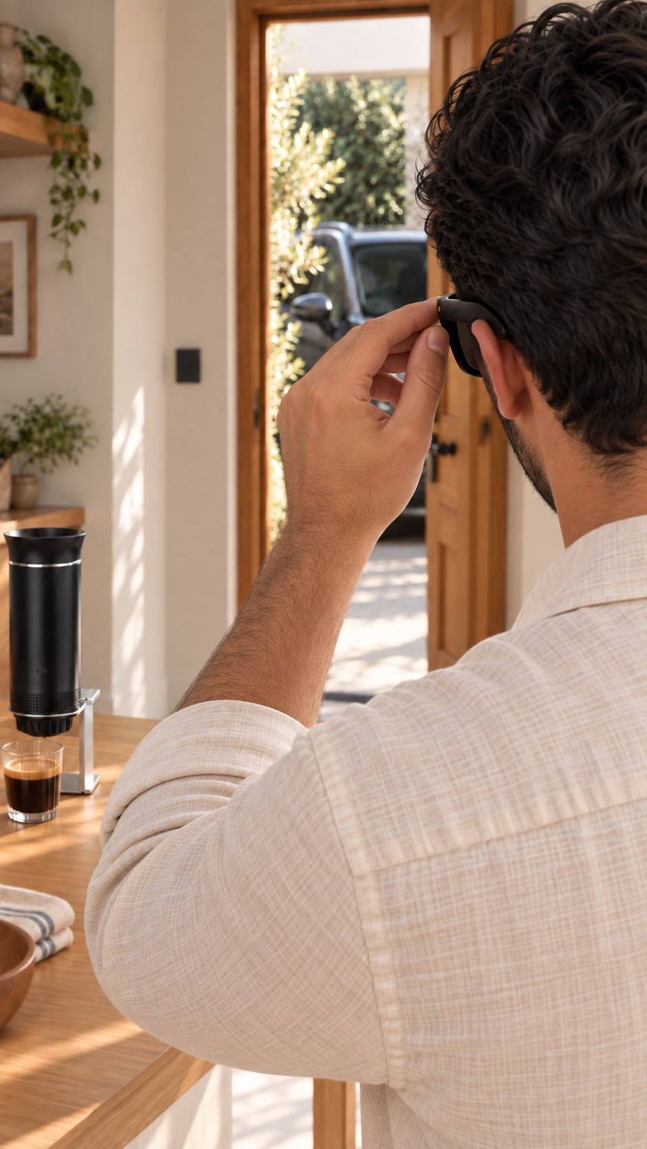 Smart glasses scene