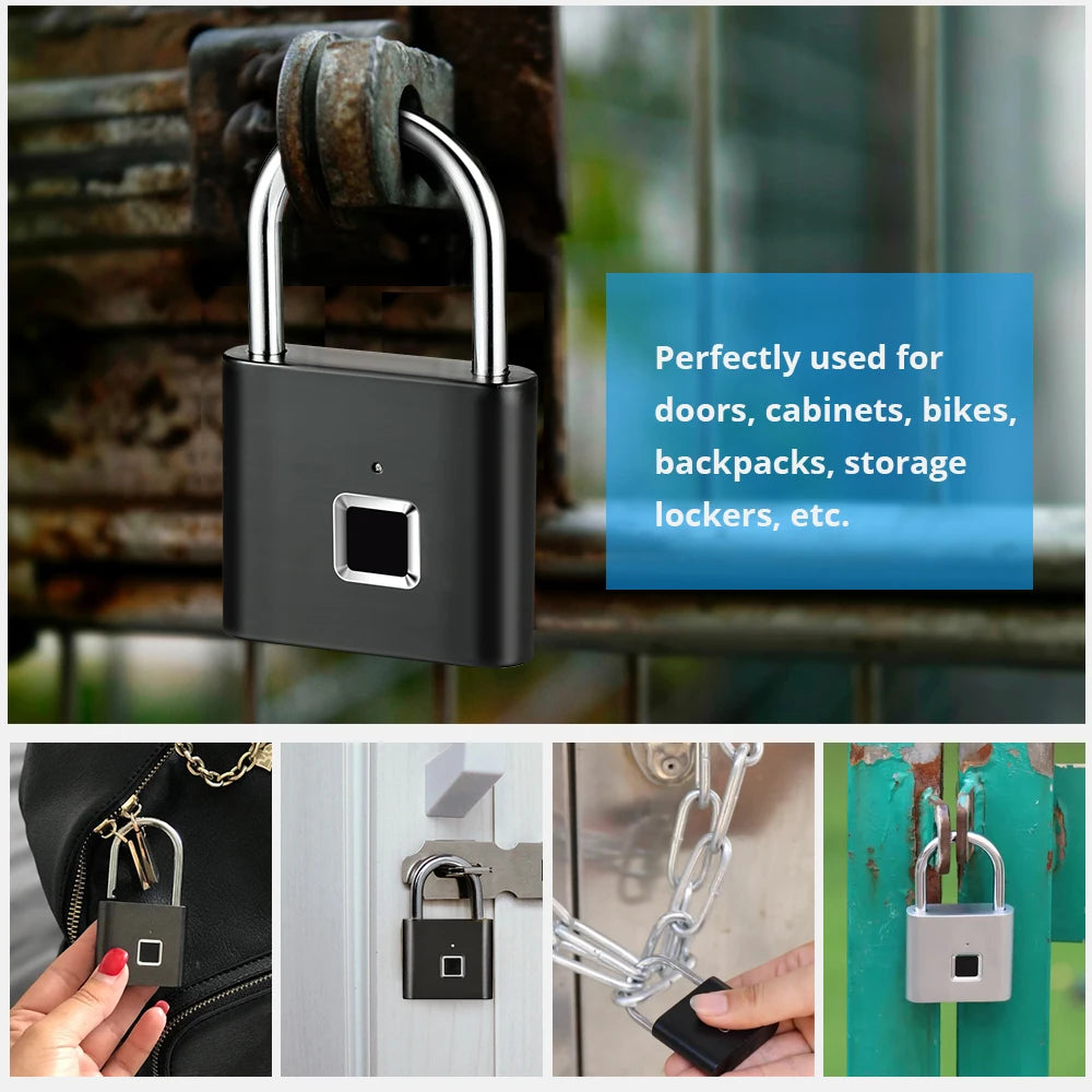 KERUI Smart Fingerprint Padlock .