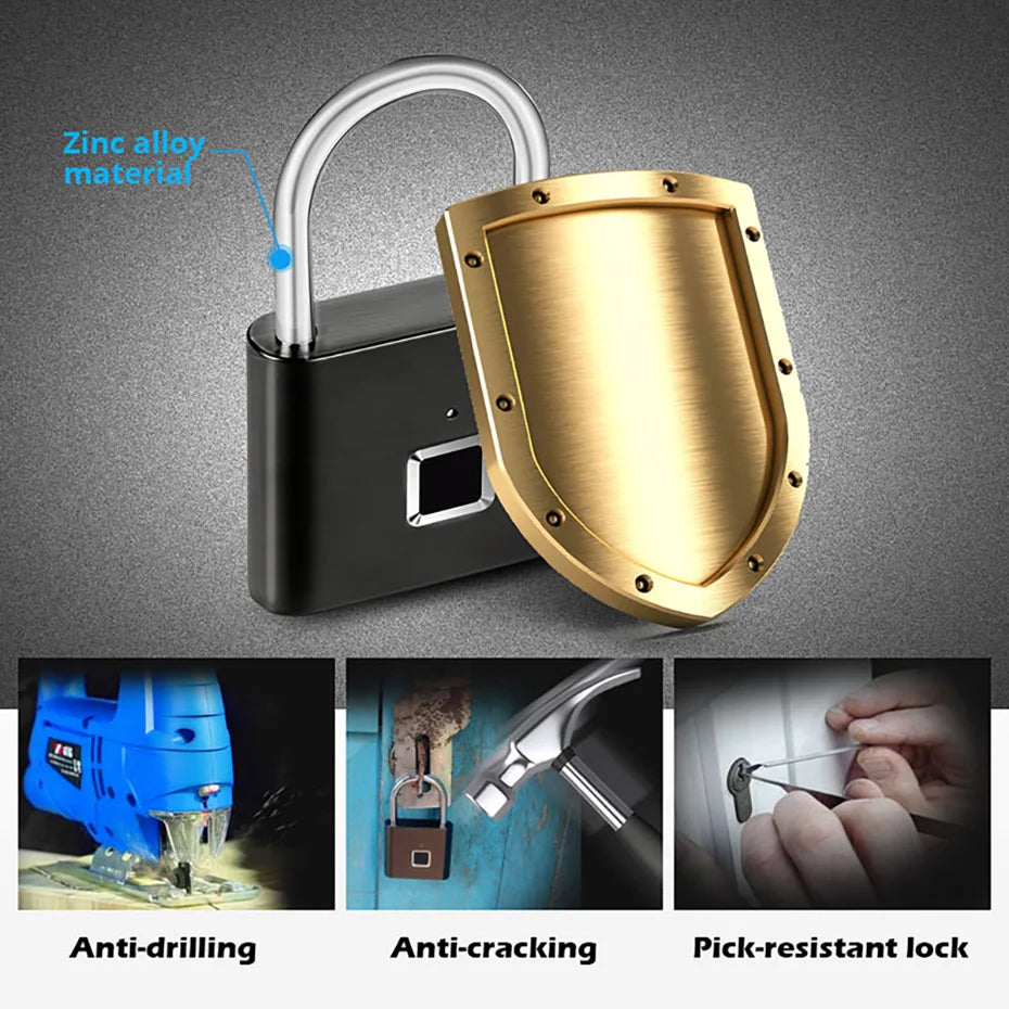 KERUI Smart Fingerprint Padlock .