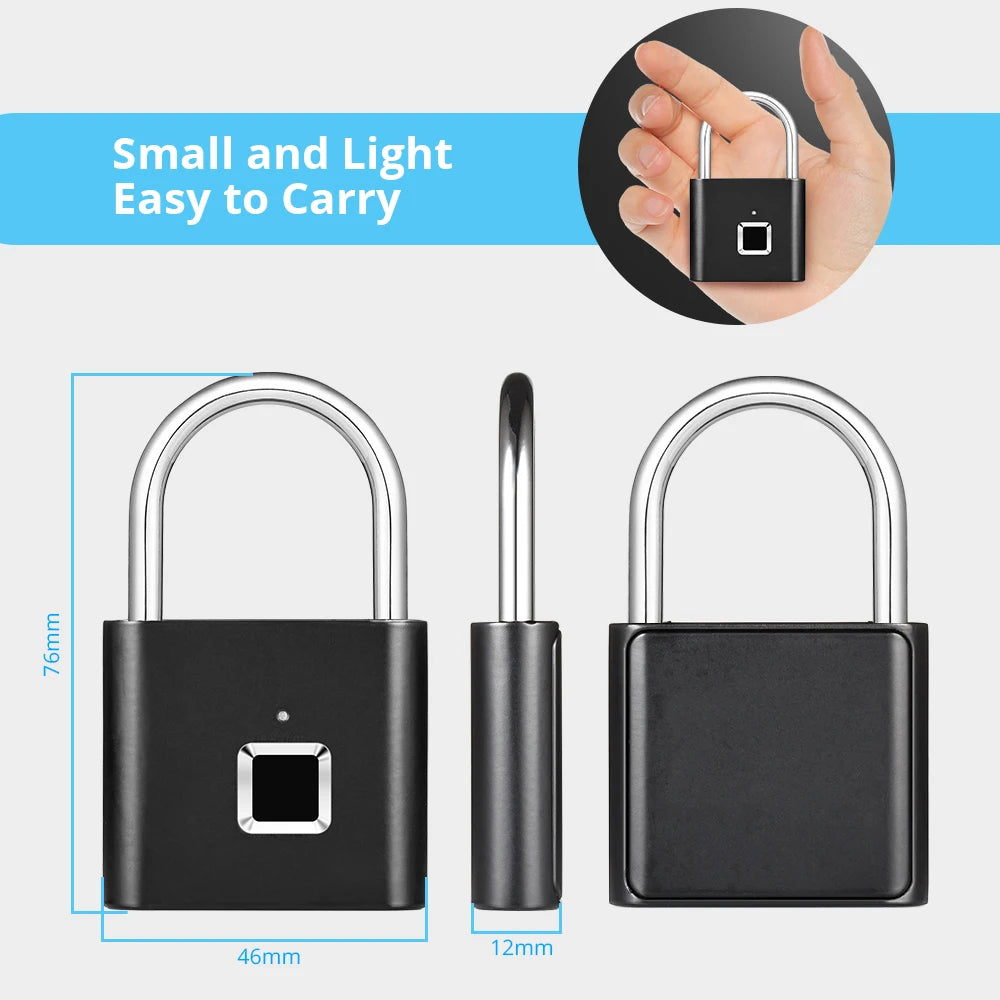 KERUI Smart Fingerprint Padlock .