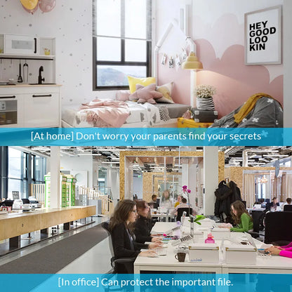 قفل ذكي ببصمة الإصبع