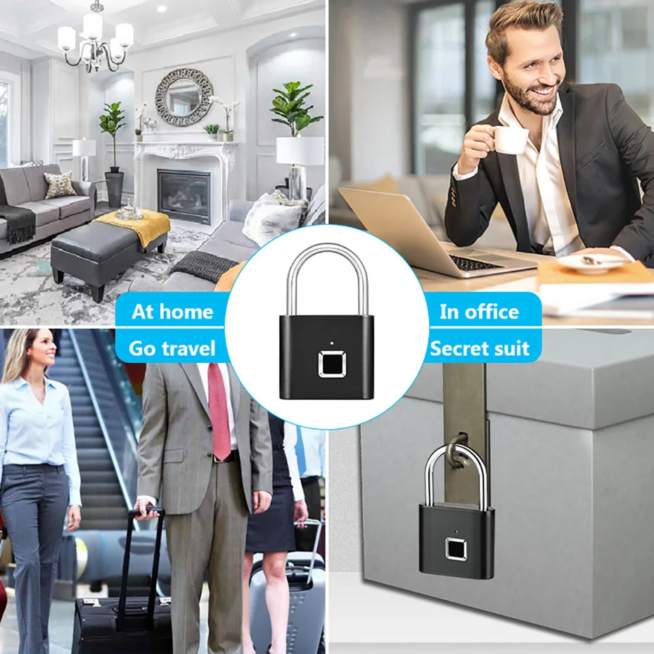 KERUI Smart Fingerprint Padlock .
