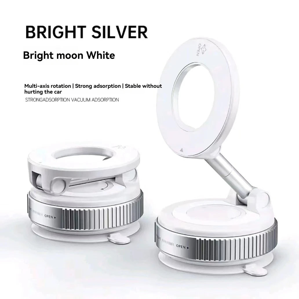 Car Mount Vacuum Magnetic Holder Strong Suction Stand .