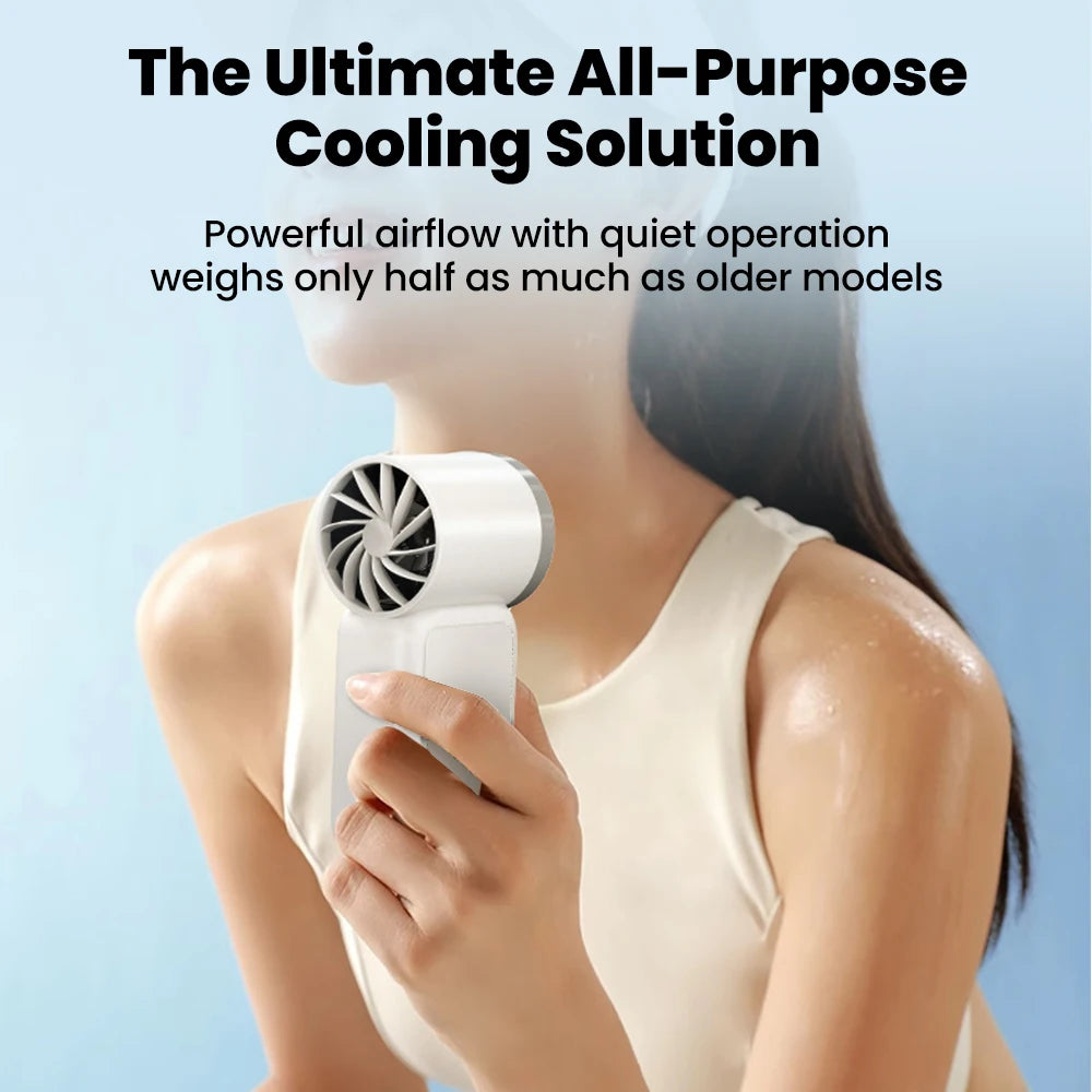 Compact Digital Portable Cooling Mini Fan