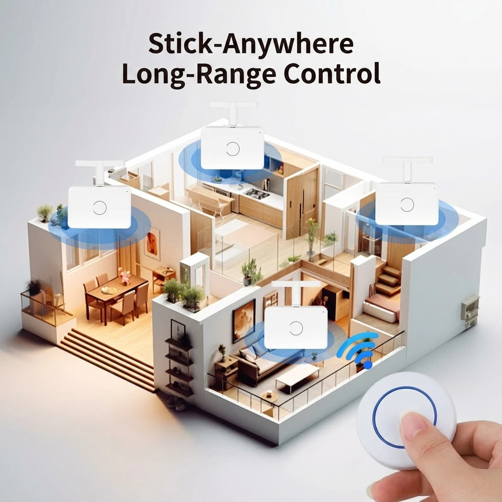 Remote Button Pusher ON/OFF Controller