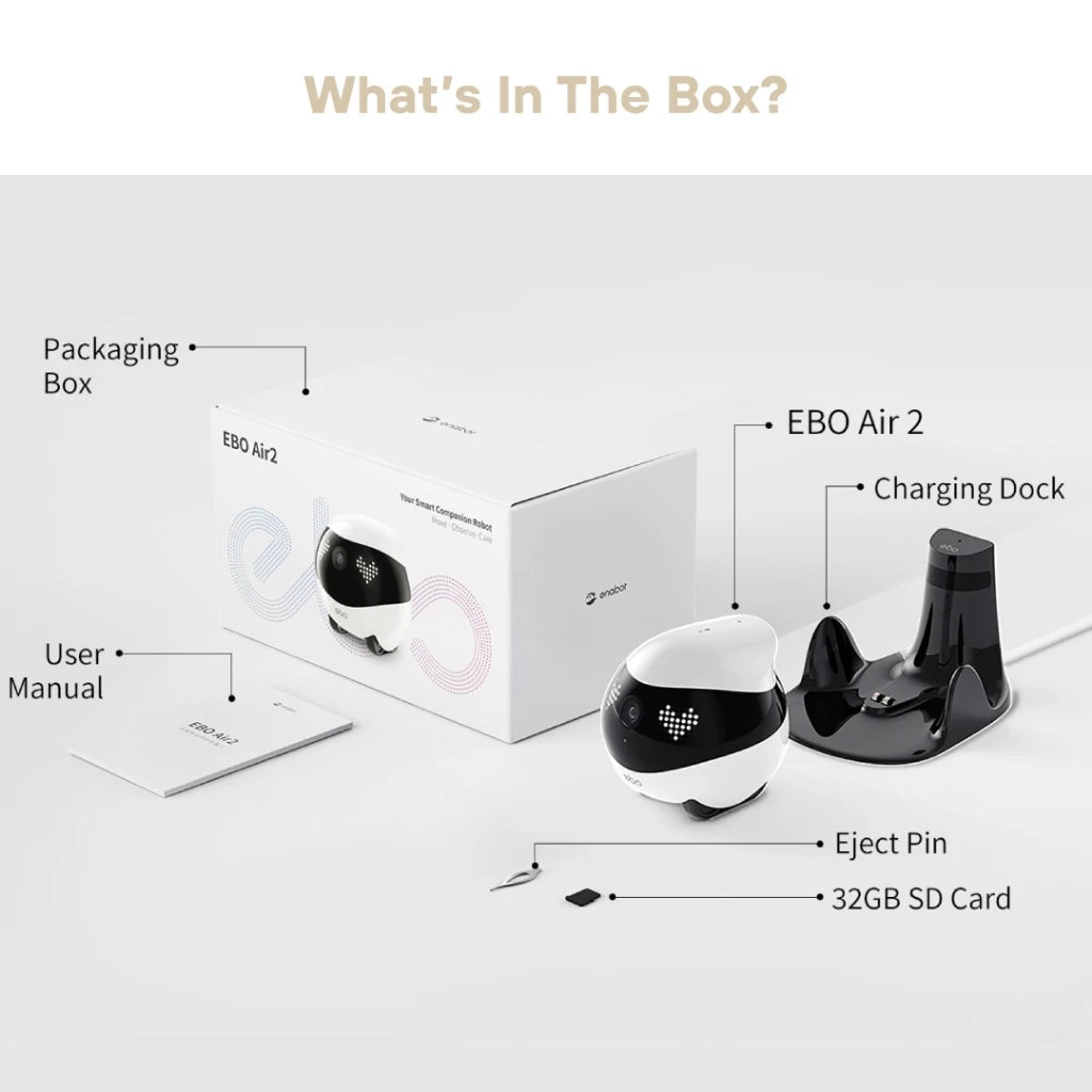 EBO Air 2  Smart Companion Robot