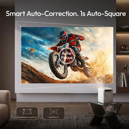BYINTEK U4 Native 1080P Smart Projector