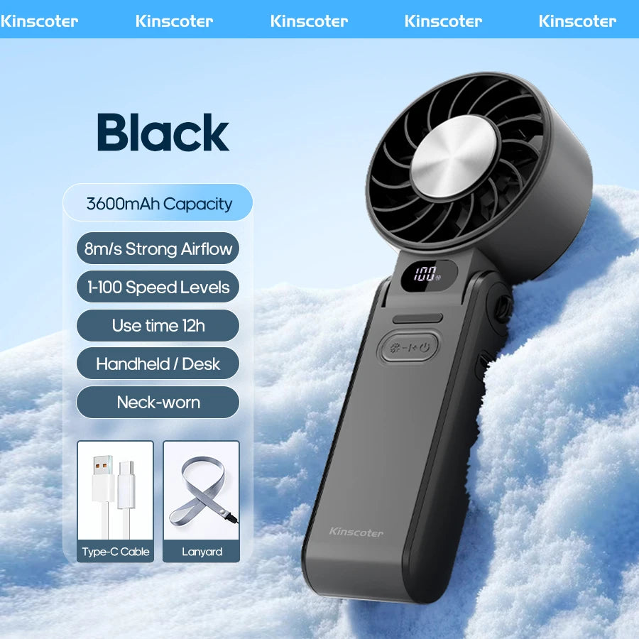KINSCOTER - Free Control High Speed Turbo Fan