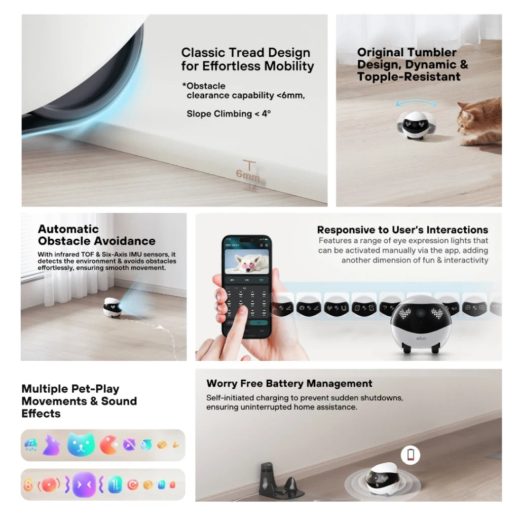 EBO Air 2  Smart Companion Robot