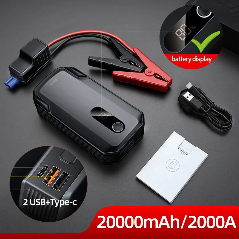 Baseus 20000mAh Car Jump Starter