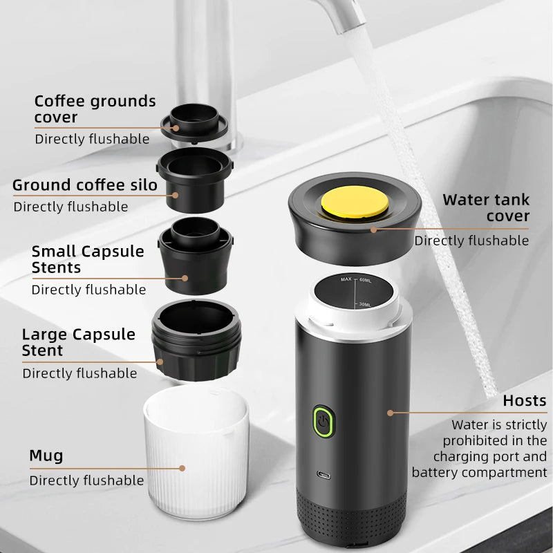 Mini Espresso Coffee Machine .