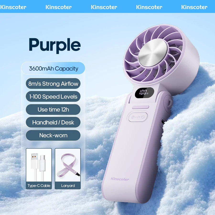 KINSCOTER - Free Control High Speed Turbo Fan