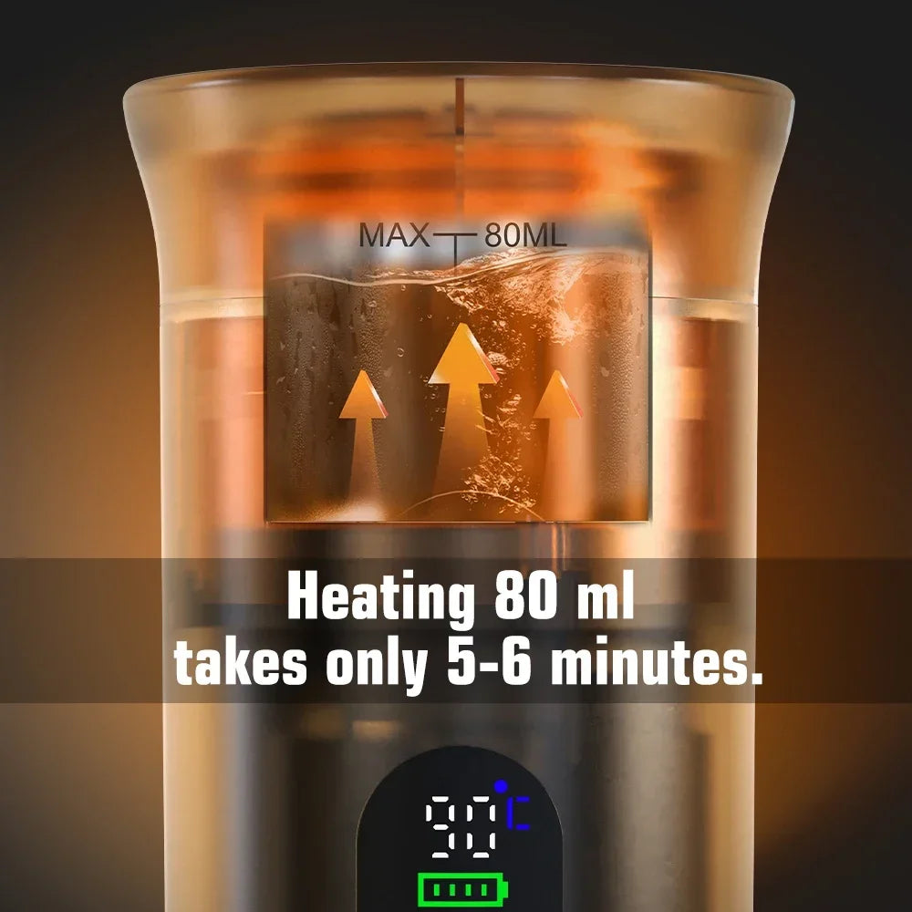 DENOKIN 3-in-1 Portable Espresso Machine