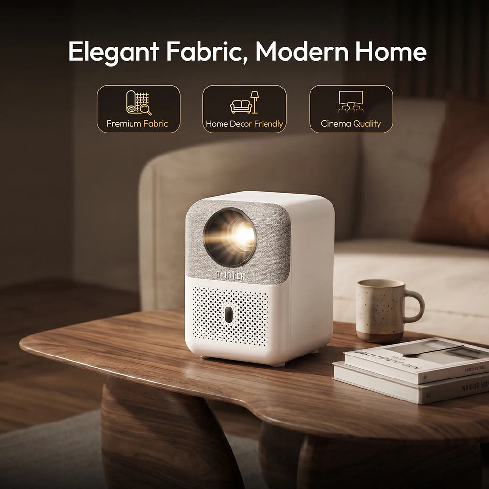BYINTEK U4 Native 1080P Smart Projector