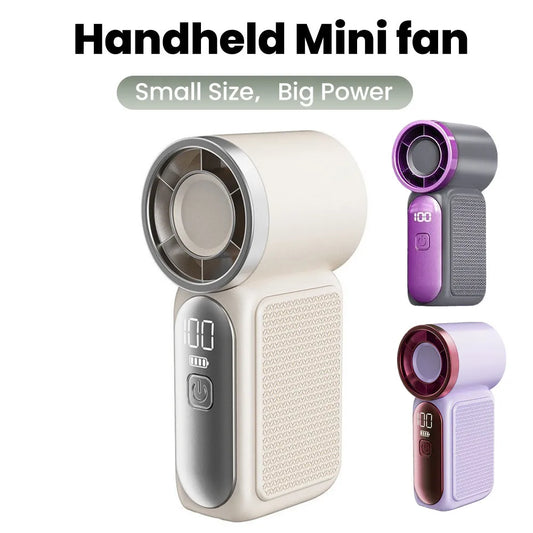 Compact Digital Portable Cooling Mini Fan
