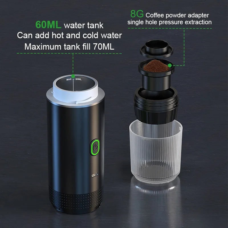 Mini Espresso Coffee Machine .