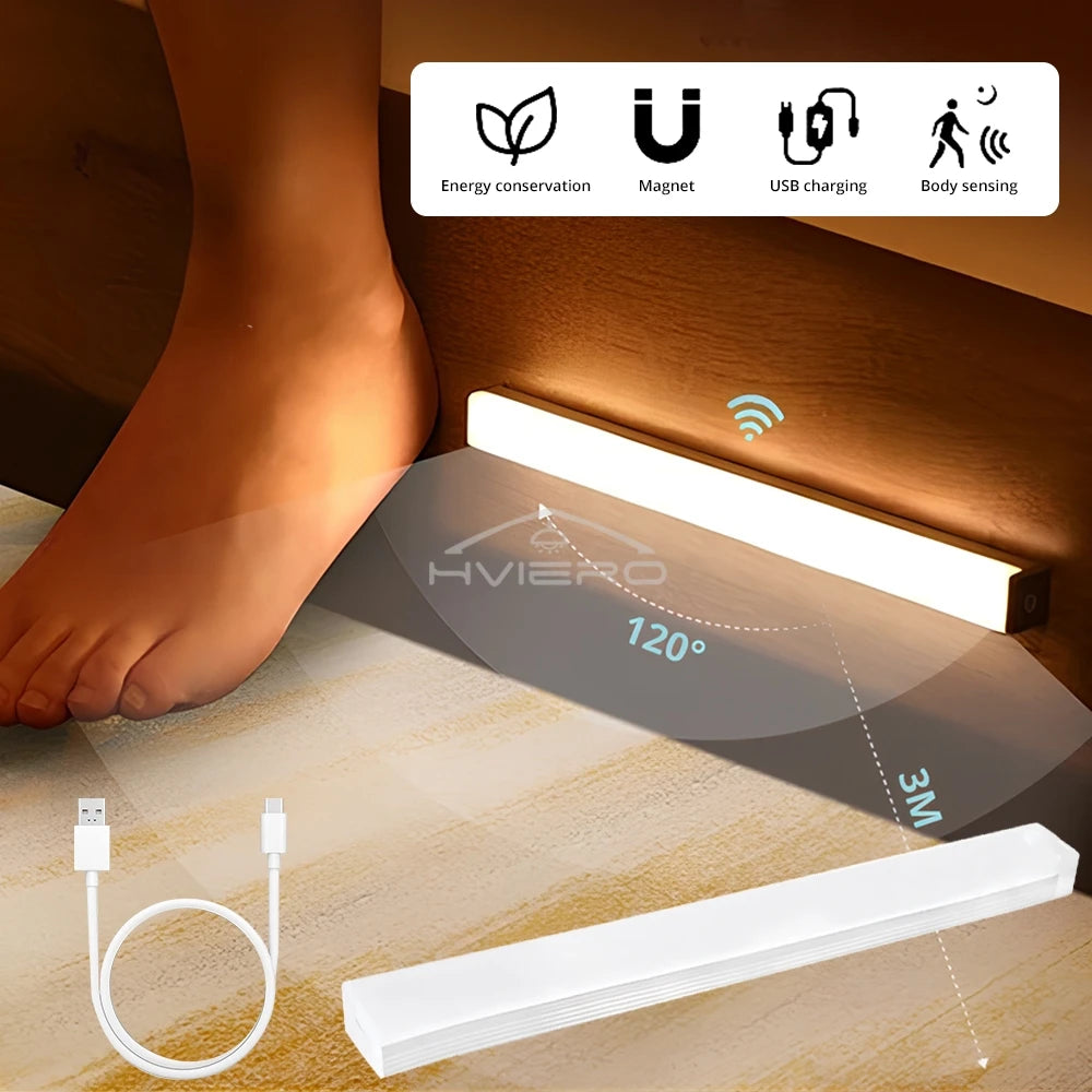 Motion Sensor Wireless LED Lamp .