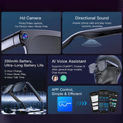 HD AI Camera Smart Glasses