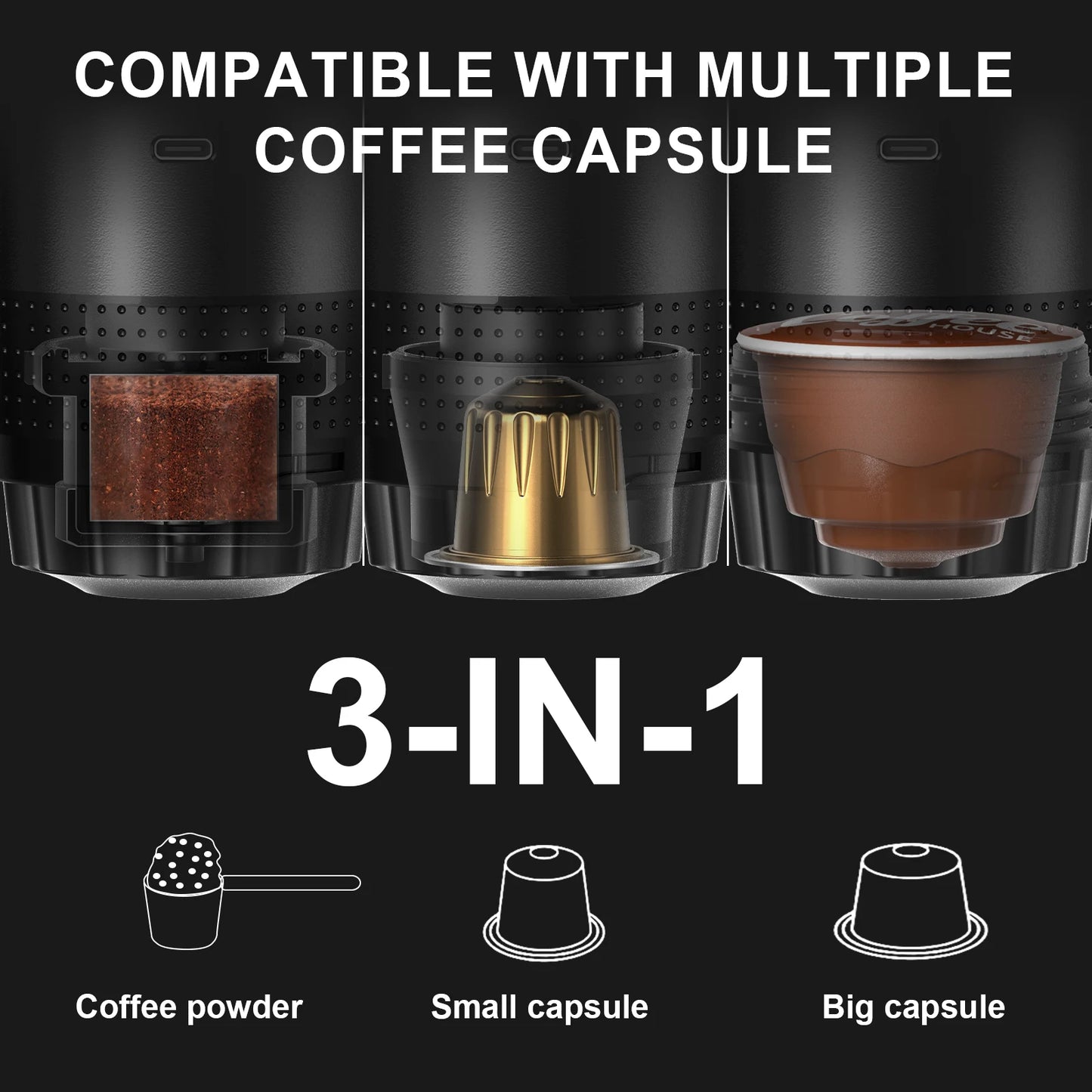Mini Espresso Coffee Machine .