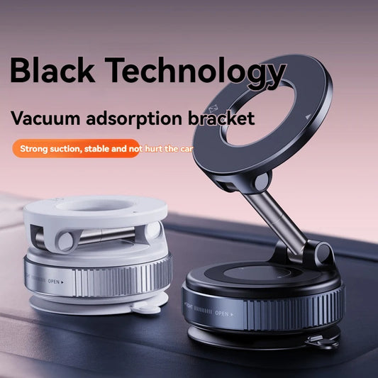 Car Mount Vacuum Magnetic Holder Strong Suction Stand .