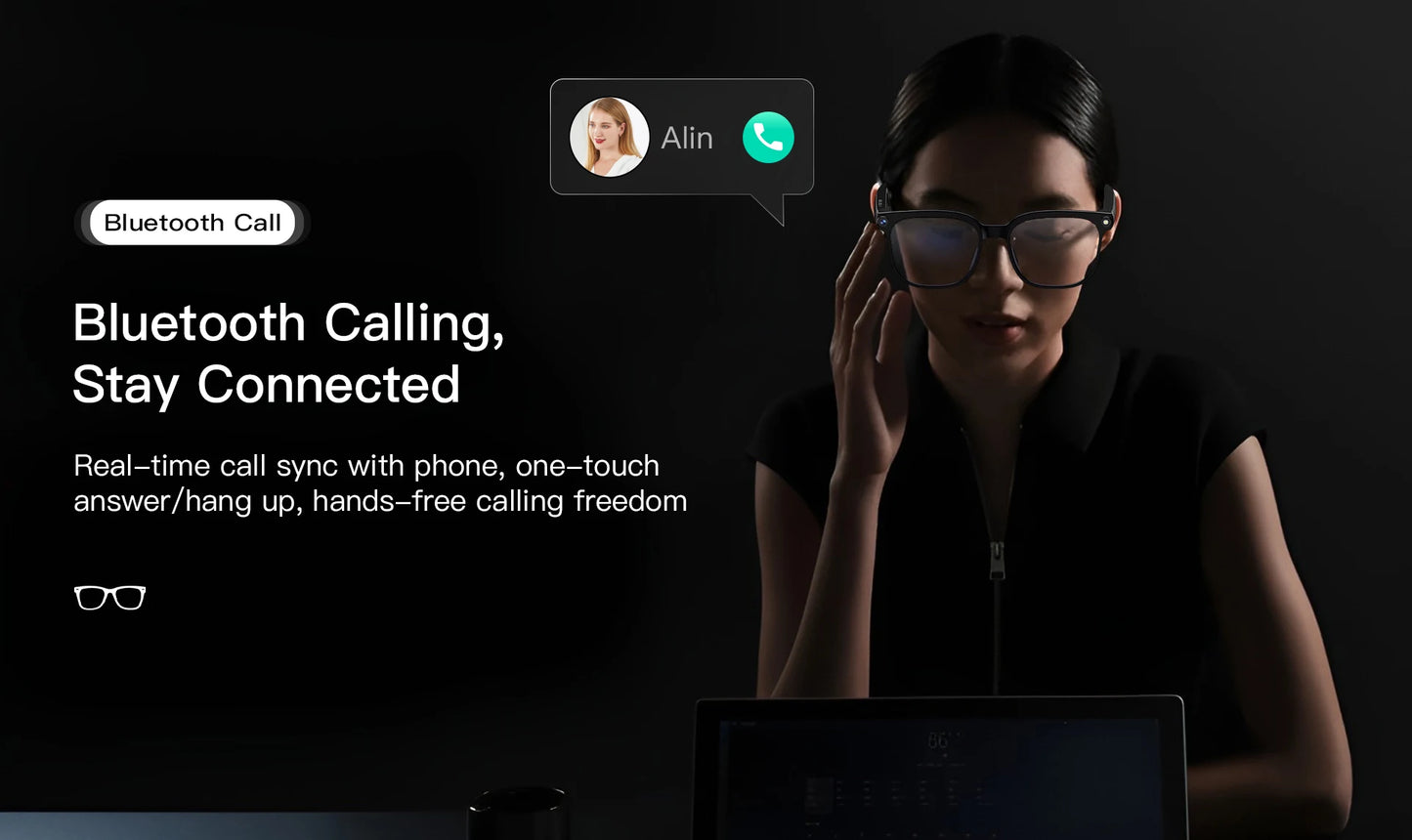 New HD AI Smart Glasses , HD Camera , AI Translation , Sunglasses . Men & Women