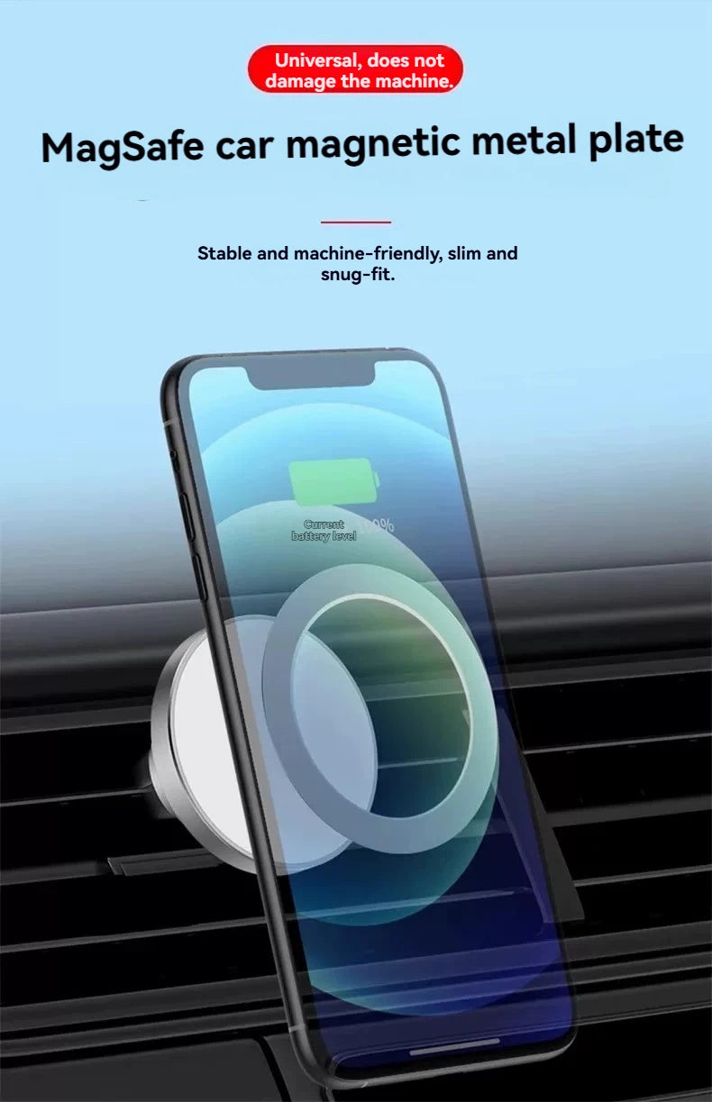 Car Mount Vacuum Magnetic Holder Strong Suction Stand .