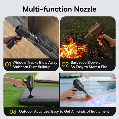 Baseus 4-in-1 Cordless Car Vacuum Cleaner