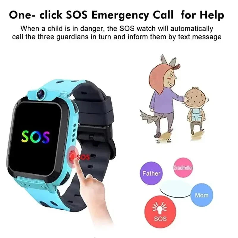 Lenovo 5G Smart Watch Tracker For Kids.
