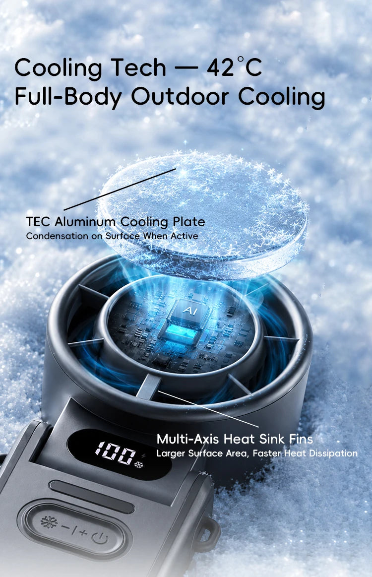 KINSCOTER - Free Control High Speed Turbo Fan