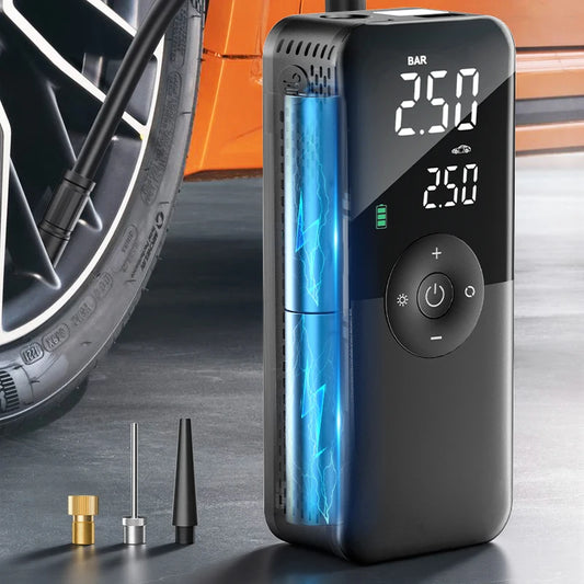 CARSUN Rechargeable Inflator Portable Compressor Digital .
