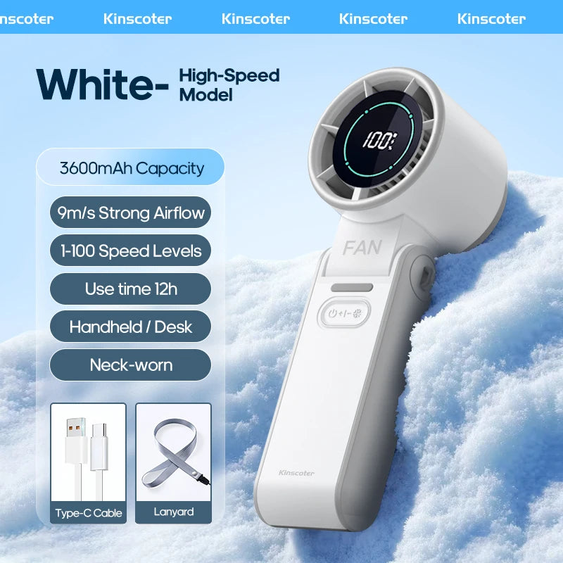 KINSCOTER - Free Control High Speed Turbo Fan