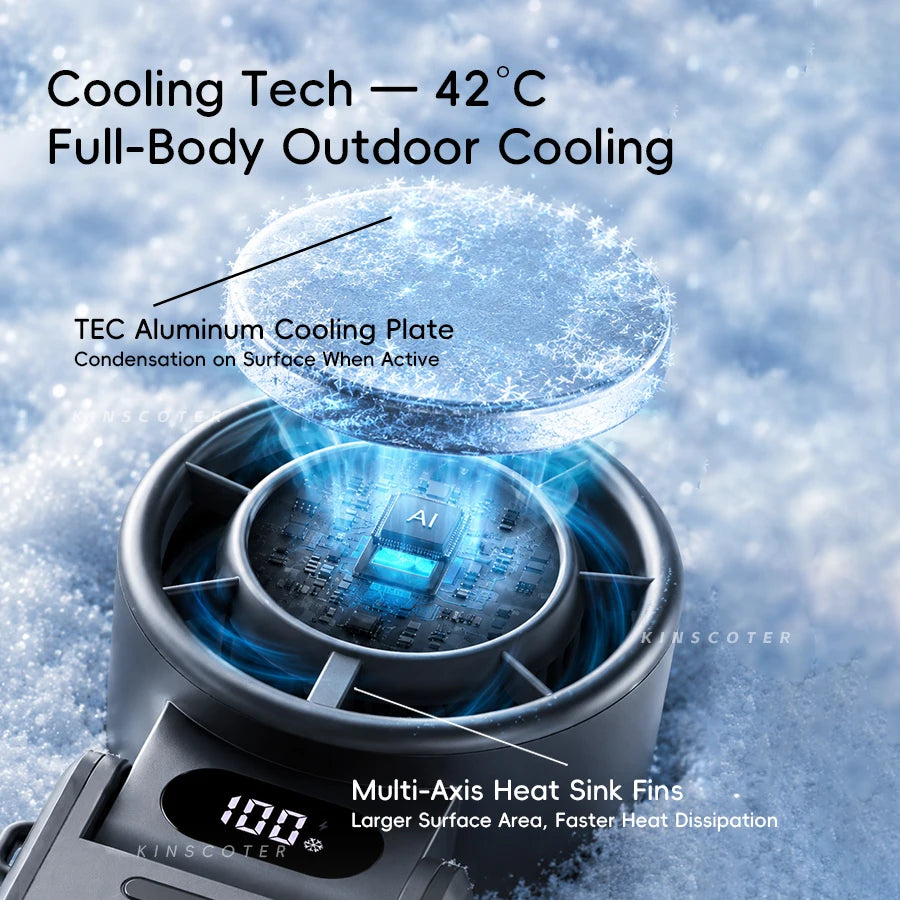 KINSCOTER - Free Control High Speed Turbo Fan