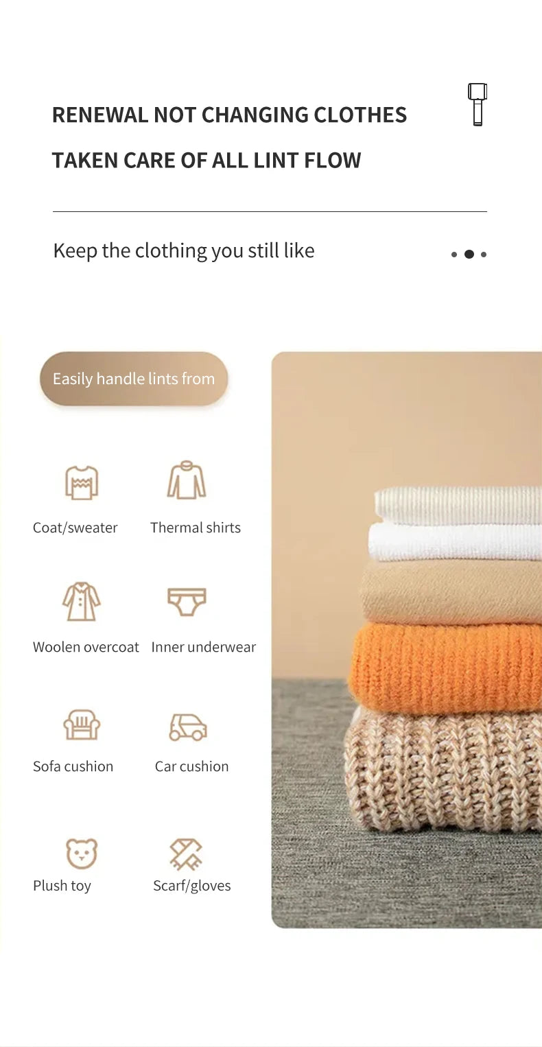 Rechargeable Fabric Shaver