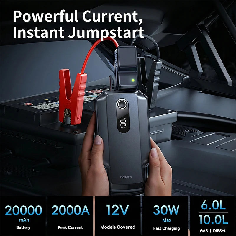 Baseus 20000mAh Car Jump Starter