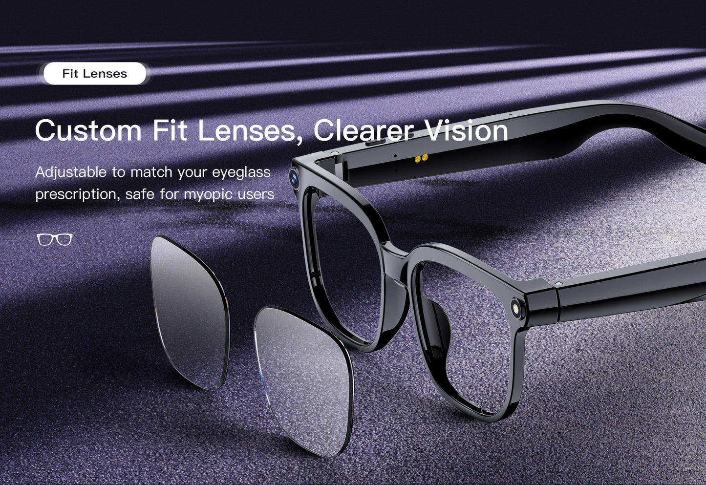 New HD AI Smart Glasses , HD Camera , AI Translation , Sunglasses . Men & Women